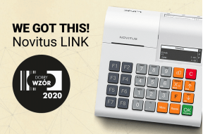 Novitus LINK cash register awarded in the Good Design 2020 competition! 